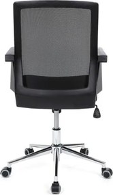 Kancelárska stolička so sieťovinou, kancelárska otočná stolička, čierna