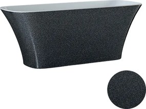 Besco Voľne stojaca vaňa z liateho mramoru Assos Glam 160x70 BESCO-Typ výpuste: Click-Clack štandard, chróm, BESCO-Rozmery: 160x70, BESCO-Farba: Biel…