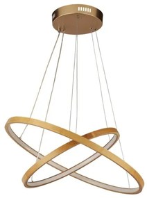 Searchlight 75032-2NA - LED Luster na lanku ETERNITY LED/12W/230V zlatá