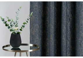 Tmavomodro-sivý záves 135x280 cm Wayland – Mendola Fabrics