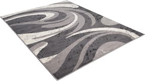 TA Koberec 2641A DARK GRAY CHEAP PP CRM Sivý Obdĺžnikový Rozmer: 80x150 cm