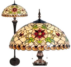 Luxury Tiffany lampa stojacia kolekcia CAPH Ø50*166