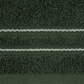 BAVLNENÝ UTERÁK EMINA SADA 3KS 70X140 CM ZELENÁ