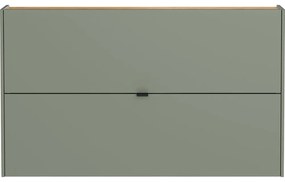 Zeleno-sivá výklopná skrinka na topánky Ameca – Germania