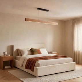 BRILAGI - LED luster na lanku GARDALINE LED/90W/230V 120 cm dub
