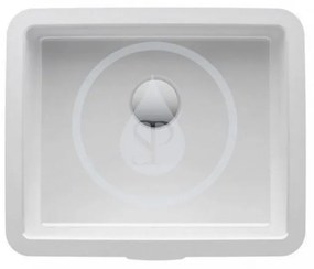 LAUFEN Living Vstavané umývadlo, 350 mm x 280 mm, biela – obojstranne glazované H8124340001551