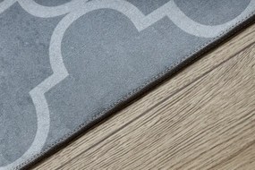 Protišmykový koberec LOTUS 60921 sivý