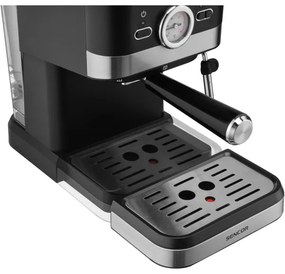 Sencor pákový espresso kávovar 1050W/230V čierny/matný chróm