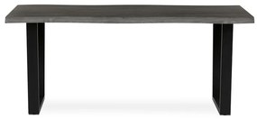Autronic BONTEC Jedálenský stôl 180x90cm, mdf, sivý dub, HT-F4218 GREY Farba: Hnedá