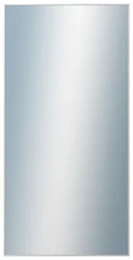 DANTIK - Zrkadlo v rámu, rozmer s rámom 60x120 cm z lišty Hliník strieborná lesk (7001003)