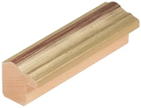 DANTIK - Zrkadlo v rámu, rozmer s rámom 50x90 cm z lišty Y-ka fialová linka (3129)