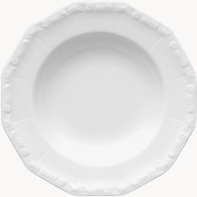 Porcelánový hlboký tanier Maria White