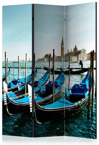 Artgeist Paraván - Gondolas on the Grand Canal, Venice [Room Dividers]