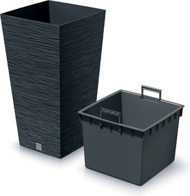 Kvetináč FUSU IV antracit