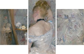 Obraz - Berthe Morisot, Woman at Her Toilette, reprodukcia (90x60 cm)