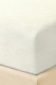 Froté plachta FROTTE krémová Rozmer: 90x200x30 cm
