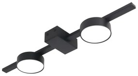 LED Stropné svietidlo JOY 2xGX53/6W/230V čierna
