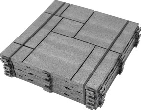 Gumová dlaždica STONE MOSAIC 30 x 30 cm, sivá MHEU5100182