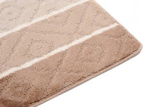 Sada kúpeľňových koberčekov MULTI C5132 béžový ROMBY