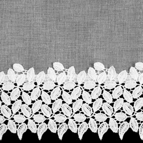 Dekorstudio Záclona HESTIA s riasiacou páskou 400x160 cm - biela