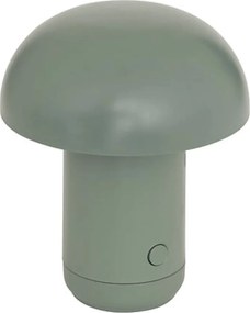 LED stolná lampa FUNGHI 11,2 cm, zelená