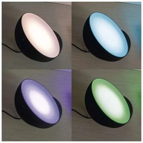 LED RGB Stmievateľná stolná lampa GoSmart LED/7W/230V Wi-Fi čierna