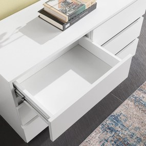 Komoda Houseland Clarity 01 matná biela