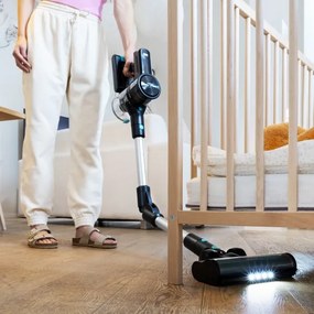 Niceboy ION Hurricane H7- Flexibilný bezdr. tyč. vysávač 2v1 200W/2200 mAh čierna