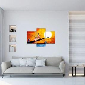 Obraz dobovej starovekej maľby (90x60 cm)