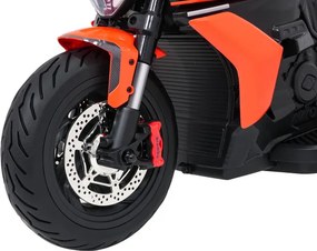 Elektrická motorka Ducati Diavel x Bentley oranžová