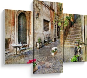 Obraz - Staré ulice Ríma (90x60 cm)
