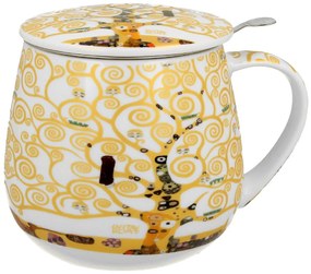 Čajová súprava Klimt Ecru Tree Of Life 430 ml