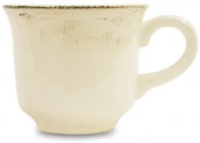 Šálka espresso 100ml Provence Ivory, vidiecka keramika, 6,5x10x7,5