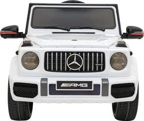 Ramiz Mercedes AMG G63 pre deti biely + diaľkové ovládanie