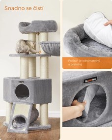Kočičí škrabadlo Anté šedé