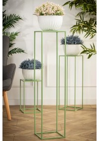 Stojan na kvety 100x24 cm tmavozelená