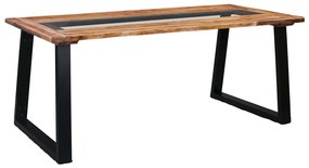 Jedálenský stôl 180x90x75 cm akáciový masív