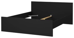 Čierna dvojlôžková posteľ 160x200 cm Naia – Tvilum