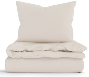 Predĺžené bavlnené obliečky Renforcé – Jasmine prírodná