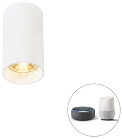 Inteligentné moderné bodové svetlo biele vrátane WiFi žiarovky GU10 - Tuba