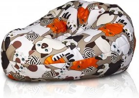 Ecopuf Sedací vak ECOPUF - SAKO modern polyester DG13
