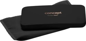 Concept KZ2020 - LED kozmetické zrkadlo PERFECT SKIN LED/1,5 W/5 V, 300 mAh, čierne