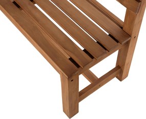 Drevená lavica Augusta drevo - teak 120 cm