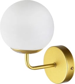 Brilagi - Nástenná lampa MALIVA 1xE14/15W/230V zlatá/biela