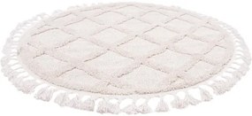 Koberec BERBER 6803 slonia kosť kruh
