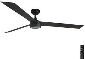 FARO Barcelona FARO 34293-1TW - LED Stmiev. ventilátor CRUISER LED/18W/230V 2700/4000/6500K + DO FA34293-1TW