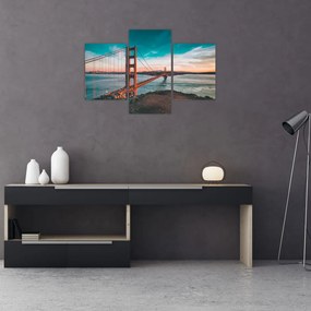 Obraz- Golden Gate, San Francisco (90x60 cm)