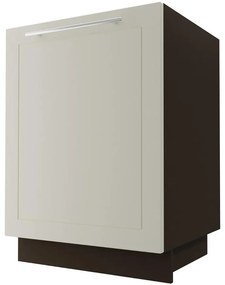 Kuchynská skrinka D1ZE/60 Quantum vanilla mat/lava