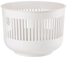 Biely plastový kôš na bielizeň 35 l Ume – Zone