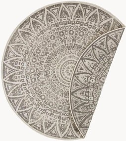 Okrúhly obojstranný koberec do interiéru/exteriéru Lilja